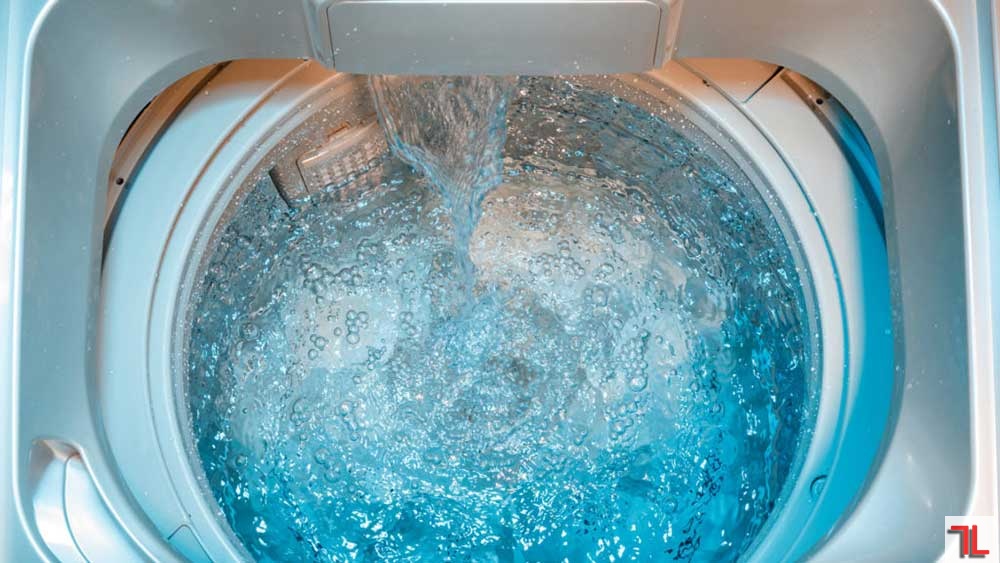 Máy giặt xả nước liên tục