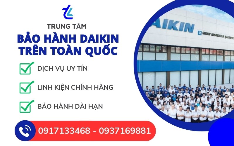Trung tâm bảo hành Daikin